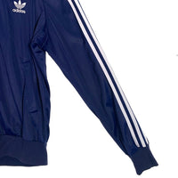 80's~ adidas アディダス Track Jacket トラックジャケット ネイビー 香港製 Size M 相当 福生店