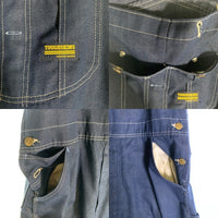 Sears シアーズ TOUGHSKINS デニムオーバーオール インディゴ Size 38×32 福生店