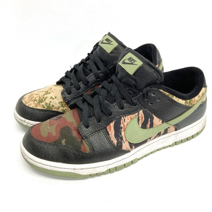 NIKE ナイキ DH0957-001 DUNK LOW SE BLACK MULTI CAMO ダンクローSE マルチカモ グリーン  size28cm 瑞穂店