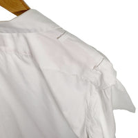 50's CREIGHTON クレイトン U.S.NAVY ショートスリーブ オープンカラーシャツ プレーン ホワイト USA製 Size L 福生店