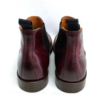 WHEEL ROBE ウィールローブ 15074 ELASTIC SIDE BOOTS ホーウィン クロムエクセル サイドゴア ブーツ バーガンディ size8D 瑞穂店