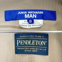 JUNYA WATANABE MAN ジュンヤワタナベ マン WJ-B002 AD2022 PENDLETON ペンドルトン ネイティブ柄 シャツジャケット ネイビー sizeS 瑞穂店