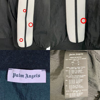 Palm Angels パームエンジェルス WINDBREAKER JACKET ウィンドブレーカー トラックジャケット ブラック ナイロン PMBD014E19507002 Size L 福生店