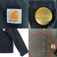 Carhartt WIP カーハートワークインプログレス DETROIT JACKET デトロイトジャケット ダック地 裏地なし ブラック 2 I034819.00E Size M 福生店