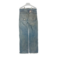 DIESEL ディーゼル ワッペン パッチワーク ダメージ加工 デニムパンツ ライトインディゴ size29 瑞穂店