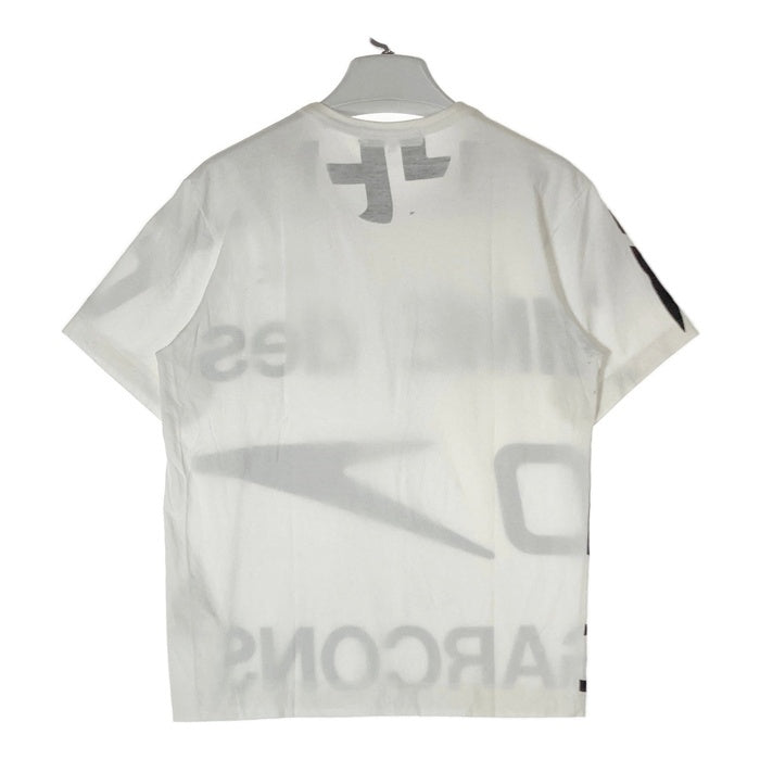 コムデギャルソン COMME des GARCONS Tシャツ/カットソー ロング丈 半袖 Sサイズ OQ-T003 AD2016 ホワイト レディース j_p F-M13019 COMME des GARCONS - コムデギャルソン COMME des GARCONS T