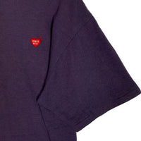 HUMAN MADE ヒューマンメイド ワンポイントハートワッペン Tシャツ ネイビー Size XL 福生店