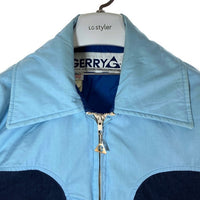 GERRY ジェリー 80's USA製 カラーブロック ブルゾン ブルー sizeS 瑞穂店