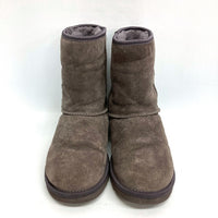 UGG アグ ブーツ CLASSIC SHORT CRYSTAL BOW 1006698 グレー size23cm 瑞穂店
