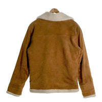 WESTERN by ON TIME スウェード B-3型 レザージャケット ブラウン 内ボア USA製 Size 42 福生店