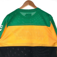 STUSSY ステューシー メッシュ ロンT 長袖 Tシャツ イエロー グリーン Size M 福生店