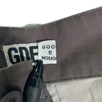 GOODENOUGH グッドイナフ GDEH コットン テーパードカーゴパンツ チャコール Size M 福生店