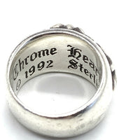 Chrome Hearts クロムハーツ FLORAL CROSS RING DMND フローラルクロスリング ダイヤ Size 15号 福生店