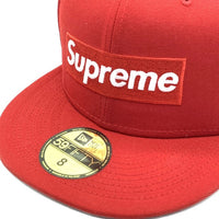 SUPREME シュプリーム 22AW Money Box Logo New Era マネーボックスロゴ ニューエラ ベースボールキャップ 59FIFTY レッド Size 8 (63.5cm) 福生店