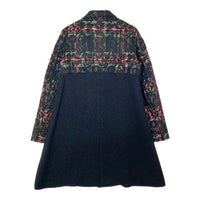 COMME des GARCONS HOMME PLUS コムデギャルソンオムプリュス PJ-C012 AD2012 フラワーレース チェック柄 コート ブラック sizeS 瑞穂店