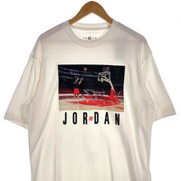 JORDAN BRAND ジョーダンブランド UNDEFEATED アンディフィーテッド S/S Tee フォトプリント Tシャツ ホワイト DX6029-100 Size M 福生店