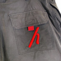 KARL KANI カールカナイ コットン ナイロン カーゴショーツ ショートパンツ チャコールグレー Size L(34) 福生店