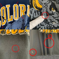 80-90's コロラド・バッファローズ プリントTシャツ ブラック JERZEES Size L 福生店