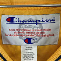 Champion チャンピオン US NAVY アメリカ海軍 ナイロンプルオーバー ネイビー sizeL 瑞穂店