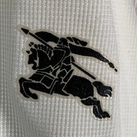 BURBERRY GOLF バーバリーゴルフ ハーフジップ プルオーバー カットソー 長袖 ホワイト BFV66-322-01 Size LL 福生店