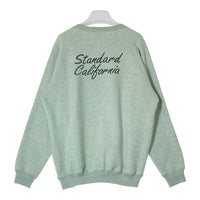 STANDARD CALIFORNIA スタンダードカリフォルニア Disney ディズニー 88/12 クルー スウェット トレーナー グリーン sizeXL 瑞穂店
