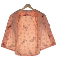 STAR OF HOLLYWOOD スターオブハリウッド LAS VEGAS オープンカラーコットンシャツ 半袖 ピンク SH36162 Size M 福生店