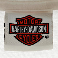 Harley-Davidson ハーレーダビッドソン Red Rock 両面プリント BEEFYボディ ポケット付きTシャツ ホワイト size2XL 瑞穂店