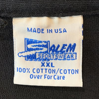 90's 1992 USA BASKETBALL バスケットボール バルセロナオリンピック 両面プリント Tシャツ 金メダル ブラック SALEM Size XXL 福生店