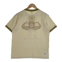 TOYS McCOY トイズマッコイ マックヒル リンガーTシャツ U.S.ARMY クリーム オリーブ Size M 福生店