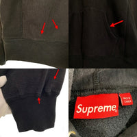 SUPREME シュプリーム 21AW Pearl Logo Hooded Sweatshirt パールロゴ プルオーバースウェットパーカー アーチ ブラック Size XL 福生店