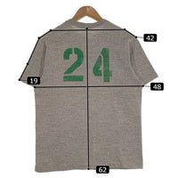 WAREHOUSE ウエアハウス GREEN MACHINE ステンシルプリント Tシャツ グレー Size M 福生店