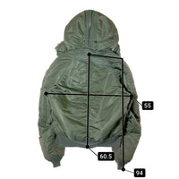 ALPHA INDUSTRIES アルファインダストリーズ USA製 80's 初期タグ IDEAL N-2B フライトジャケット カーキ sizeM 瑞穂店