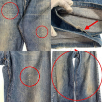 70-80's Levi's リーバイス 505 ボタン裏653 42TALON ジップ デニムパンツ 505-0217 ライトブルー USA製 Size W36 L34 福生店