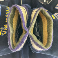 PEAK'D YELLOW ピークドイエロー リバーシブル スカジャン ネイビー size42 瑞穂店