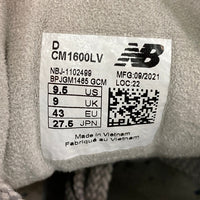 new balance ニューバランス CM1600LV レザーローカットスニーカー ネイビー Size 27.5cm 瑞穂店