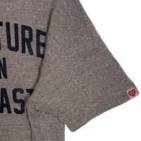 HUMAN MADE ヒューマンメイド THE FUTURE IS IN THE PAST プリントTシャツ グレー Size XL 相当 福生店