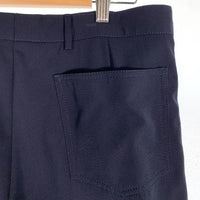 PRADA プラダ ウール ノータック ストレートスラックス ネイビー イタリア製 Size 48 福生店