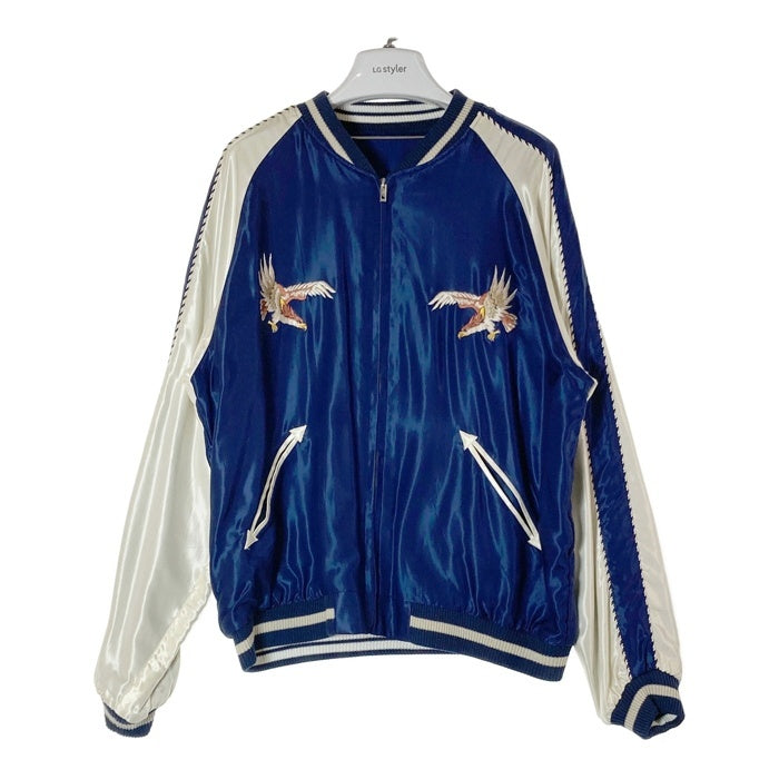 テーラー東洋×BEAMS別注 リバーシブルアセテートスカジャン 雷門 サイズXL テーラー東洋BEAMS別注 リバーシブルスカジャン テーラー東洋