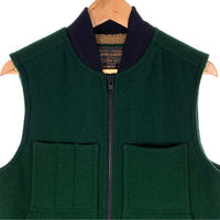 FILSON フィルソン LINED MACKINAW WOOL WORK VEST ラインド マッキーノウールワークベスト グリーン 内ボア 20199228 並行品 Size XS 福生店