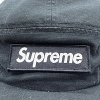 SUPREME シュプリーム 25SS Military Camp Cap ミリタリー キャンプ キャップ ブラック 福生店