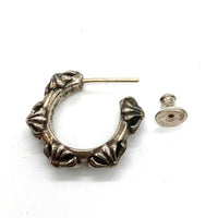 CHROME HEARTS クロムハーツ HOOP CROSS SML クロスバンドフープ ピアス シルバー925 重量5.2g 瑞穂店