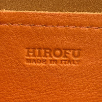 HIROFU ヒロフ チェスタ Hロゴ レザー トートバッグ オレンジ 瑞穂店