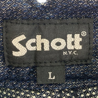 Schott ショット 3126054 INDIGO BIRDS EYE TROUSERS トラウザー インディゴ sizeL 瑞穂店