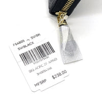 COACH コーチ F54805 シグネチャー ラウンドファスナーウォレット パテントレザー 長財布 ブラック 福生店