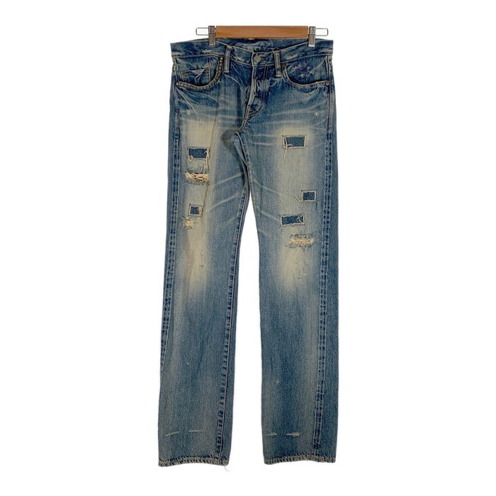 HYSTERIC GLAMOUR XXX ダメージストレートデニム HYSTERIC GLAMOUR XXX ダメージストレートデニム STYLING