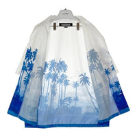NEIGHBORHOOD ネイバーフッド 24SS 241TSNH-SHM07 PALM TREE HAWAIIAN SHIRT SS ホワイト×ブルー sizeL 瑞穂店