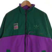 adidas Originals アディダス オリジナルス Adiplore Woven Jacket アドプロール ウーブンジャケット グリーン パープル Size 2XO 福生店