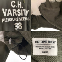 CAPTAINS HELM キャプテンズヘルム MIL THERMAL HOODIE サーマル プルオーバー フーディー パーカー オリーブ CH25-AW-T13 Size L 福生店