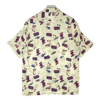 AVIREX アヴィレックス AVIATOR'S DINER ALOHA アロハシャツ クリーム sizeM 瑞穂店