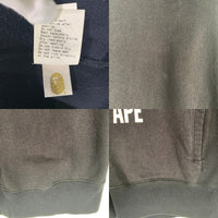 A BATHING APE アベイシングエイプ プルオーバー フーディー パーカー ブラック 001PP0701013X Size M 福生店